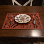 Stalo kilimėlio rinkinys (4 vienetai) Plane - Rose