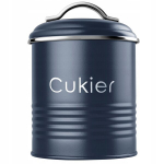 Suhkrukonteiner 750 ml kaanega purk Kitchen Navy Blue
