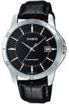 Elegantne meeste k&auml;ekell Casio must karbiga