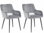 2 s&ouml;&ouml;gitoa tooli komplekt Loft24 Franca, hall