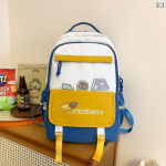 Jaapani stiilis kooli-/reisikott, sinine