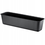 R&otilde;du lillepoti kast 60cm rotangist