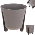 Lillepoti Lillepoti Eco katte jalad siset&uuml;kiga 18cm hall