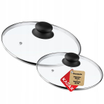 Klaaskaas potile ja pannile 20cm + 24cm