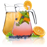 Klaaskann veele, mahlale ja jookidele 1,4L 2 tk