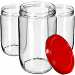 24x purgipurgid 720 ml klaas konservide jaoks kurgid mee korgid Fi82