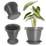 Lillepott + Meislialus Antratsiit 55x48cm