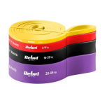 Treeningkummide komplekt Rebel Active, 4-45 kg, erinevad v&auml;rvid