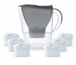 Filterkann Aqualogis Harmony veefiltri anum 2,6 l + 6 filtrit