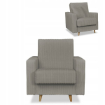 Rene tugitool Bonell konteineriga Family Furniture corduroy hallbeež