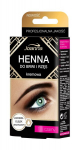 Kulmu- ja ripsmev&auml;rv Joanna Henna 15 ml, 1.0 Black
