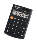 Taskukalkulaator Eleven Sld-200nr, 8 numbrit, must