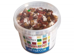 Mosaiikkivid Rayher ArtDecor 1x1cm ~1300tk/1kg naturaalsed toonid