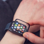 H&uuml;briidne Wozinsky kellaklaas Apple Watch 7 jaoks, 45 mm must
