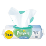 Pampers beebi salvr&auml;tikud Harmonie Aqua, 48 tk