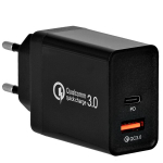 PD + USB QuickCharge 3.0 v&otilde;rgulaadija 36W VA0035 Vayox
