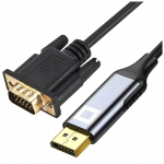 CO2 DISPLAYPORT VGA kaabliadapteri muundur Full HD 60Hz 2M