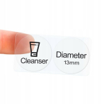 NIIMBOT etiketid kleebised 13mm &uuml;mmargune TRANSPARENT 220tk D110/D11/D101