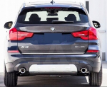 BMW X3 G01 2017+ CHROM Kroomitud kaunistused klapil