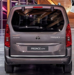 Toyota PROACE City 2019+ KROOMI KIRJUTAMINE TAGASI KLAPPLAADIL