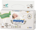 Moony Natural M&auml;hkmed NB, 0-3kg, 30tk