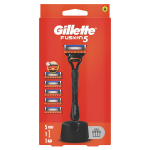 Raseerija komplekt Gillette Fusion5 meestele: raseerija + 5 žiletitera + alus