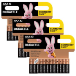 DURACELL patarei AAA/MN2400 3 x 12tk