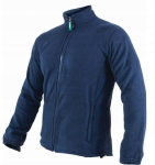 Polar fleece jacket with zip BARRY Navy blue S, S