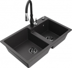 Graniidist k&ouml;&ouml;givalamu Mexen Tomas koos segisti ja sifooniga, must