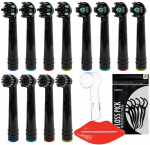 Elektrilise hambaharja otsik Asendusotsik Floss x4 3D White x4 Precision x4 must +gratishees +kaitsekile