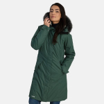 Huppa Naiste parka VIENNA, forest green