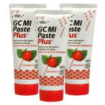 GC Mi Paste Plus Recaldent fluoriidiga hambakreem, maasika maitsega, 35 ml (3 tk.)