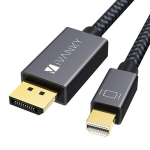 iVANKY Mini DisplayPort kuni DisplayPort 4K 60Hz 1m hall kaabel