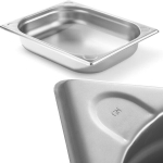 Kitchen Line GN 1/2 teraskonteiner, k&otilde;rgus 65 mm - Hendi 806326