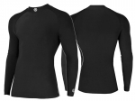 Kompressioon dressipluus meestele SKINS TSMLF100, Must