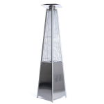 Fornorth Patio Heater Pyramid 13kW gaasiga t&ouml;&ouml;tav, roostevabast terasest