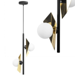 Lamp APP1410-CP BLACK GOLD