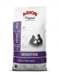 Arion Original Sensitive Adult t&auml;iskasvanud suurte t&otilde;ugude koertele lambalihaga, 12 kg