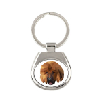 Tiibeti mastiff - geomeetriline v&otilde;tmehoidja ripats pildi ja tekstiga Art-Dog, XS