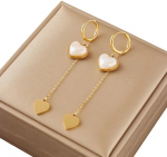 Kullast rippuvad k&otilde;rvar&otilde;ngad, kirurgiline teras, pikad p&auml;rls&uuml;damed