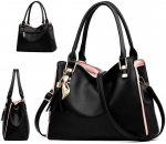 Naiste ostukott, must &ouml;konahast