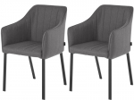 2-osaline s&ouml;&ouml;gitoa toolide komplekt Jaxon armchair 2 pack - antratsiitkangas 5989413