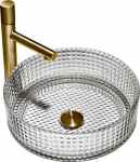 Klaasist valamu Mexen Lira, Transparent