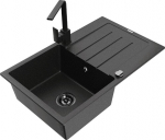 Graniidist k&ouml;&ouml;givalamu Mexen Bruno segisti ja sifooniga, Metallic black/silver/black