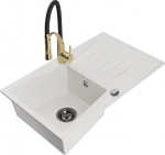 Graniidist k&ouml;&ouml;givalamu Mexen Cesar segisti ja sifooniga, White/Black/Gold
