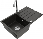 Graniidist k&ouml;&ouml;givalamu Mexen Bruno segisti ja sifooniga, Metallic black/gold/chrome