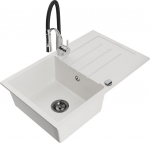 Graniidist k&ouml;&ouml;givalamu Mexen Bruno segisti ja sifooniga, white/black/Chrome