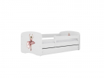 Lastevoodi ilma madratsita/sahtliga Kocot Kids BabyDreams White dancer, valge