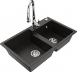 Graniidist k&ouml;&ouml;givalamu Mexen Tomas segisti ja sifooniga, metallik must/kuldne/kroom