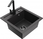 Graniidist k&ouml;&ouml;givalamu Mexen Vito segisti ja sifooniga, must graniit/must